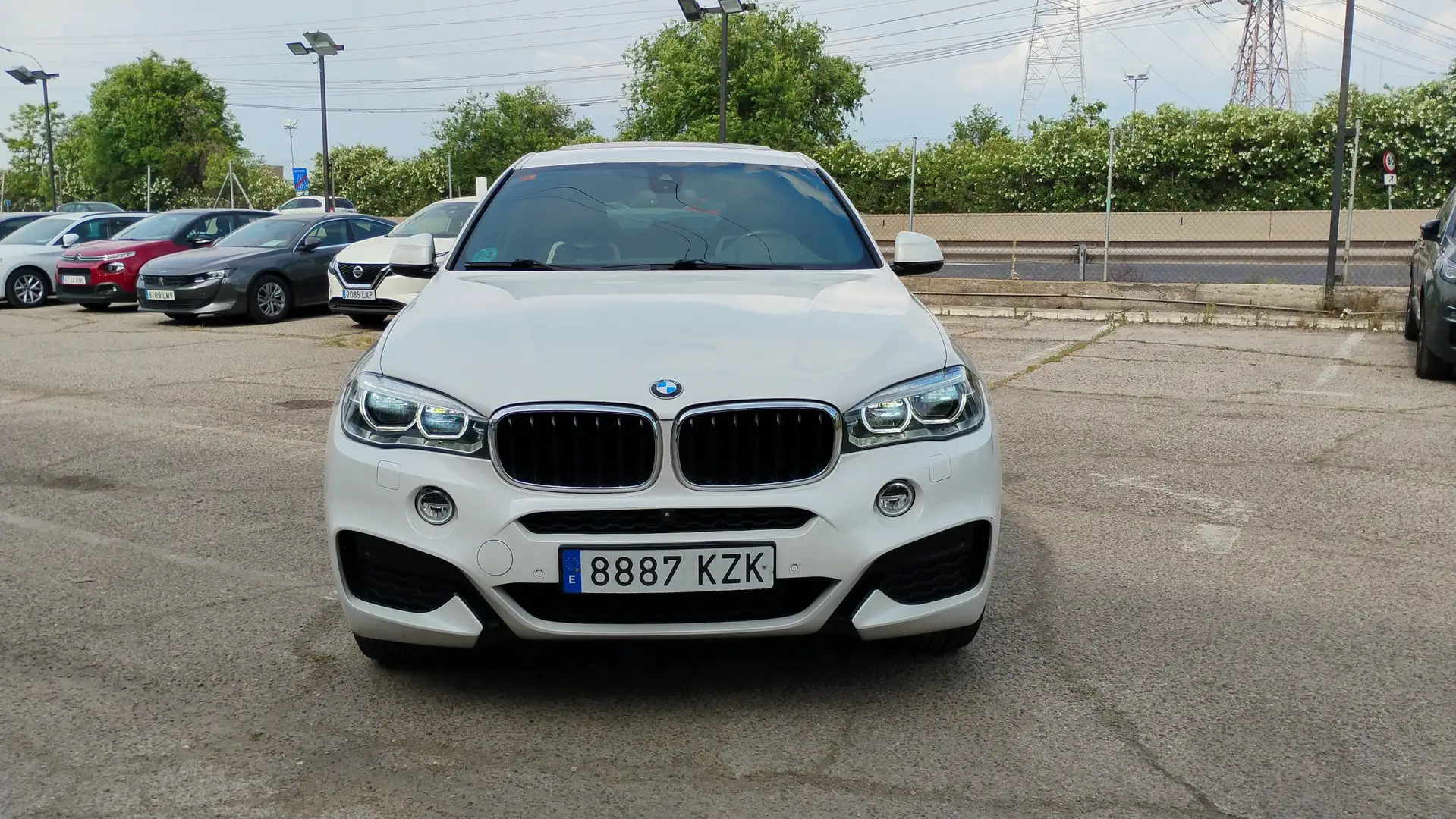 BMW X6 xDrive 30dA Blanco - 2