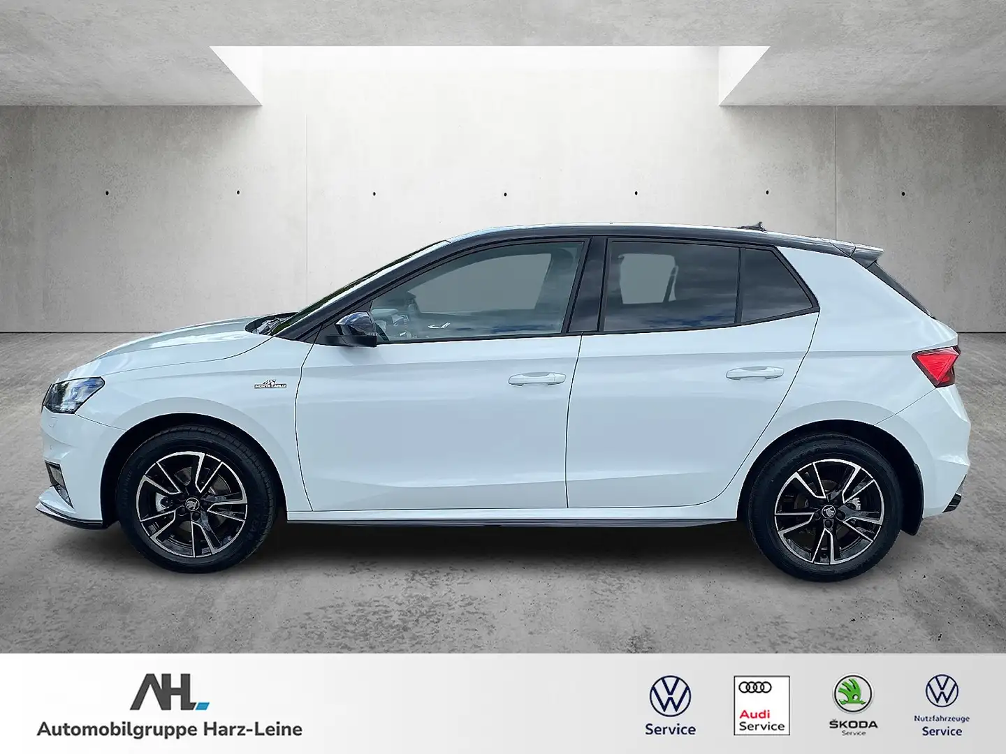 Skoda Fabia 1.0 TSI "Monte Carlo" DSG/LED/ACC/PDC/SMARTLINK Blanc - 2