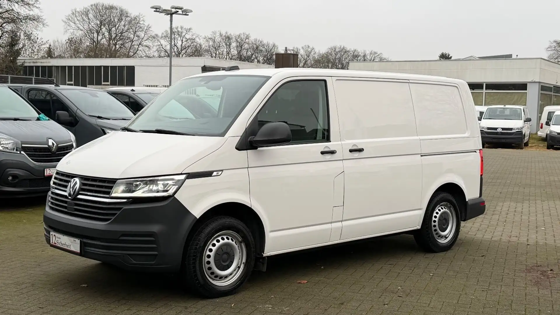 Volkswagen T6 Transporter T6.1 Transporter 4MOTION DSG/LED/AHK/ACC/STANDHZ Blanc - 1