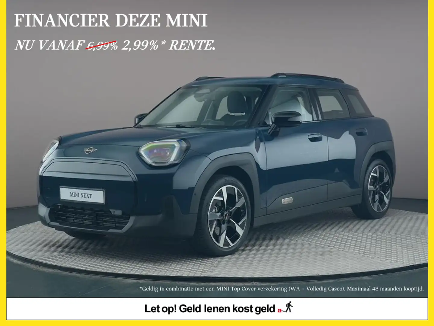 MINI Aceman E Classic S 42.5 kWh Bleu - 1