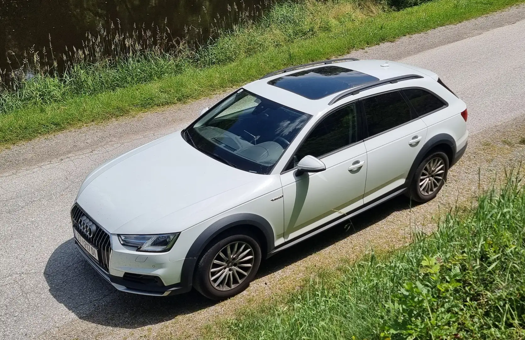 Audi A4 allroad quattro 2,0 TDI S-tronic Weiß - 1