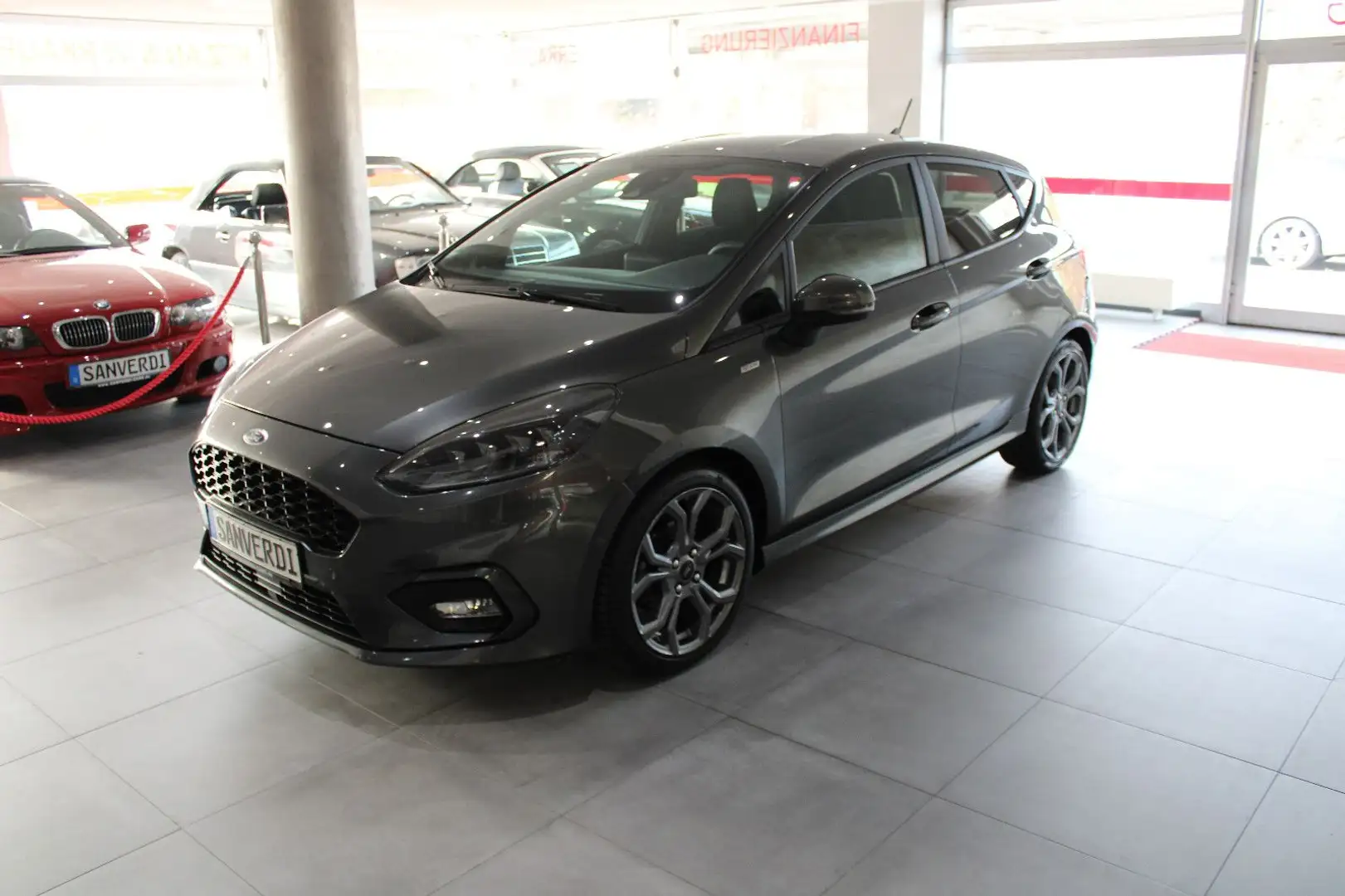 Ford Fiesta 1.0 EcoBoost ST-LINE SPORTPAKET *I.HAND* Grau - 1