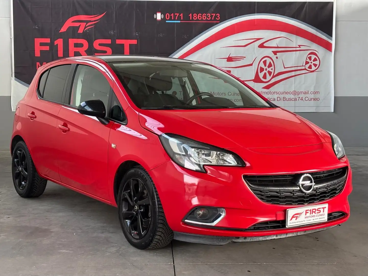 Opel Corsa Corsa V 2015 5p 1.3 cdti Advance (n-joy) s Rosso - 1