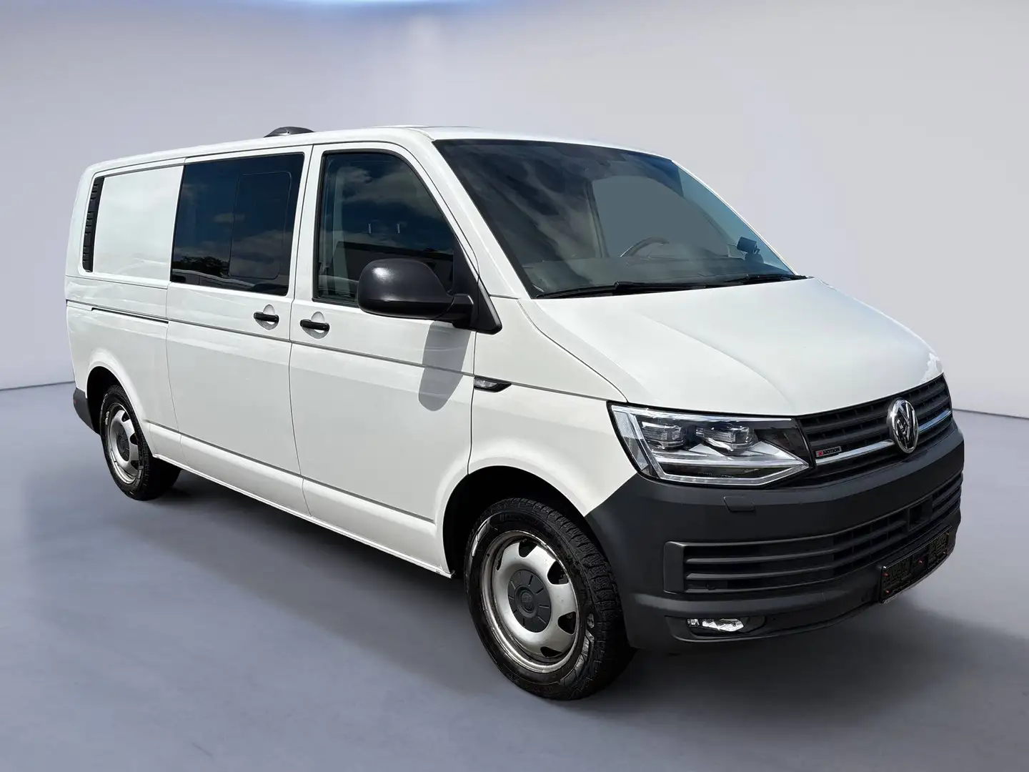 Volkswagen T6 Transporter Kasten lang 4Motion +Einbau+STHZ+AHK+RFK+LED+ACC+ Weiß - 1
