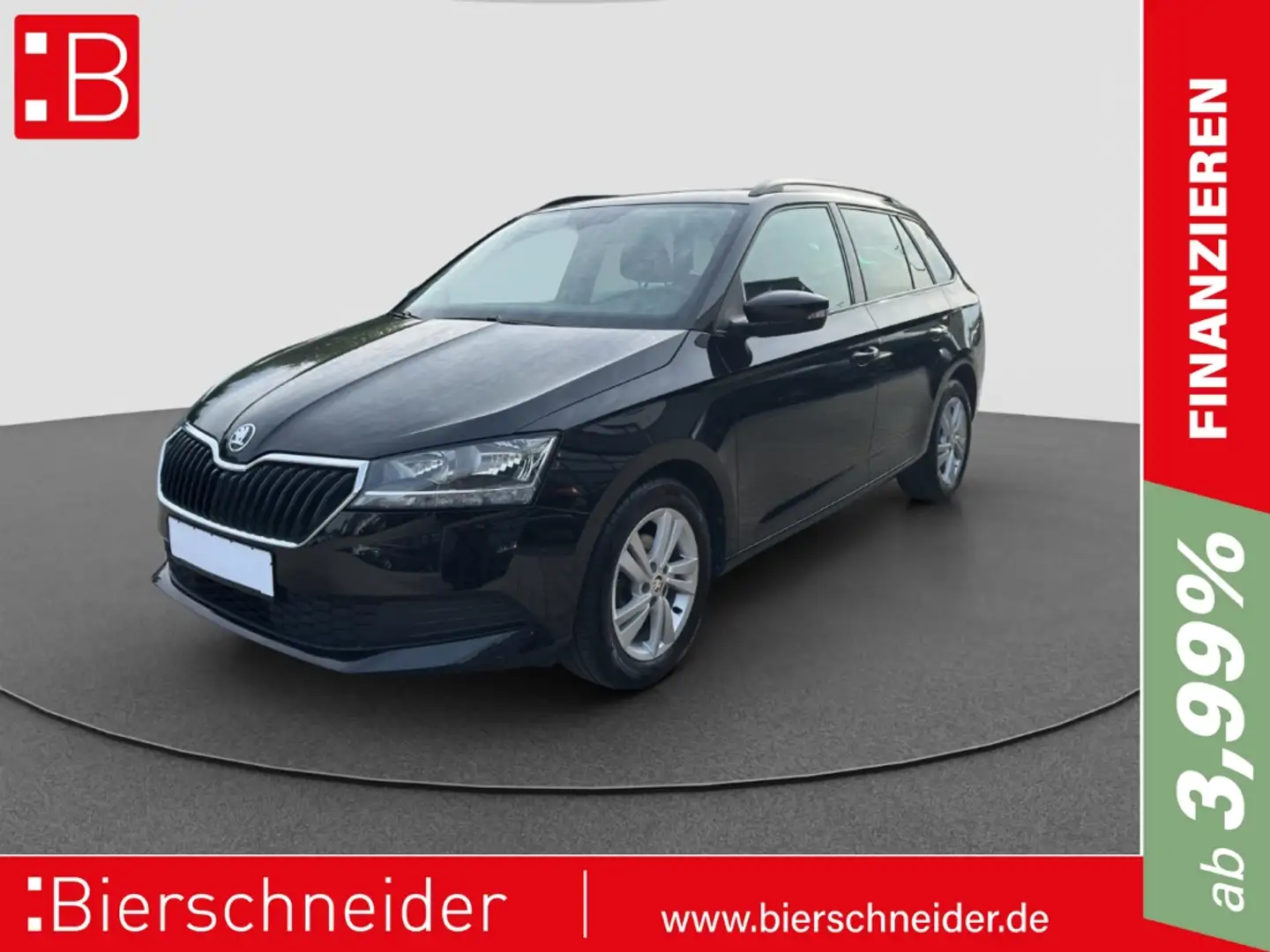 Skoda Fabia Combi 1.0 TSI Ambition AB 159EUR NAVI SHZ CT Czarny - 1