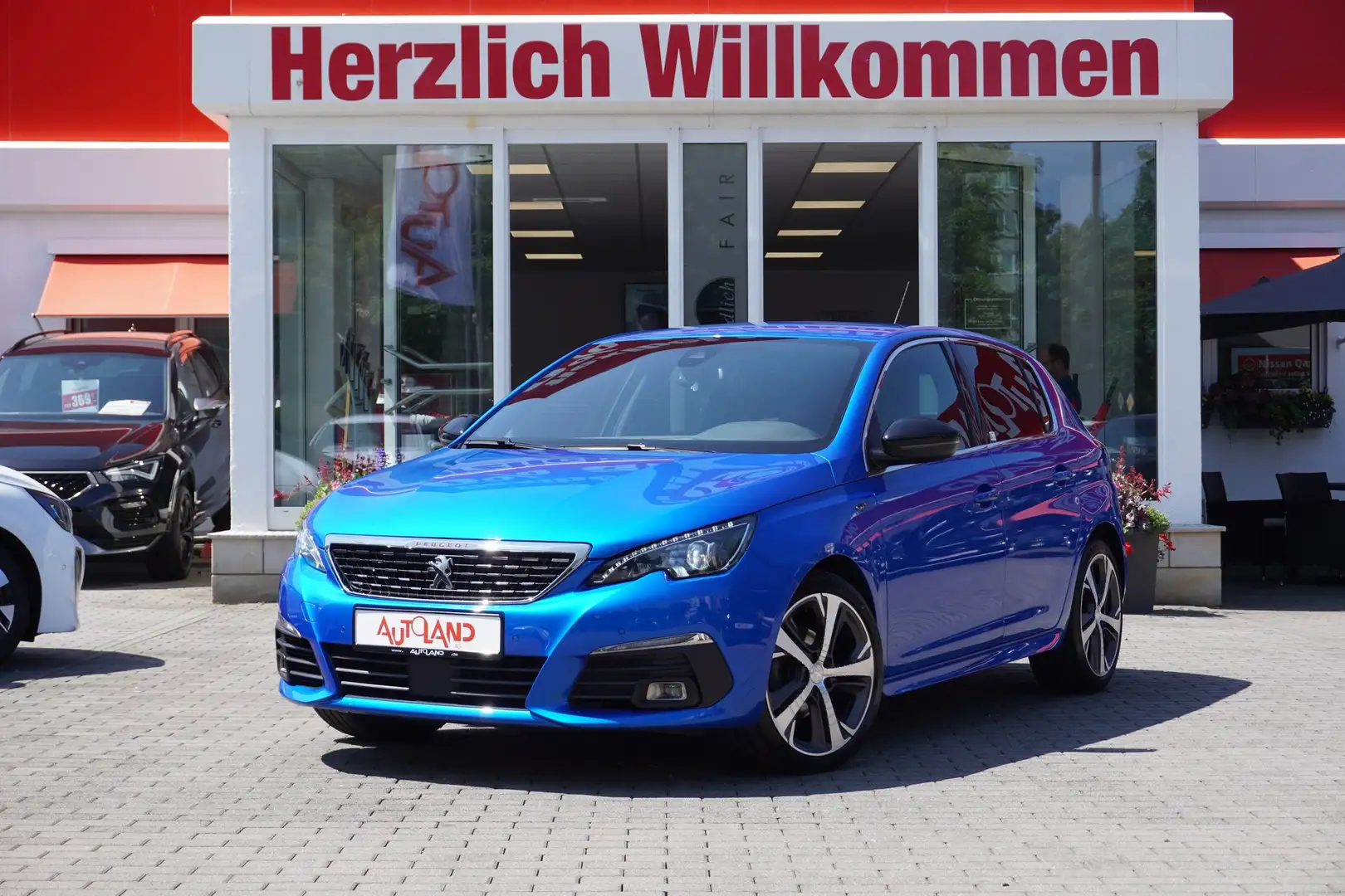 Peugeot 308 1.2 PureTech 130 GT-Pack LED ACC Soundsystem Blauw - 2
