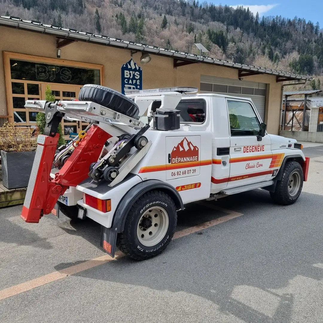 Toyota Land Cruiser Dépanneuse Blanc - 2