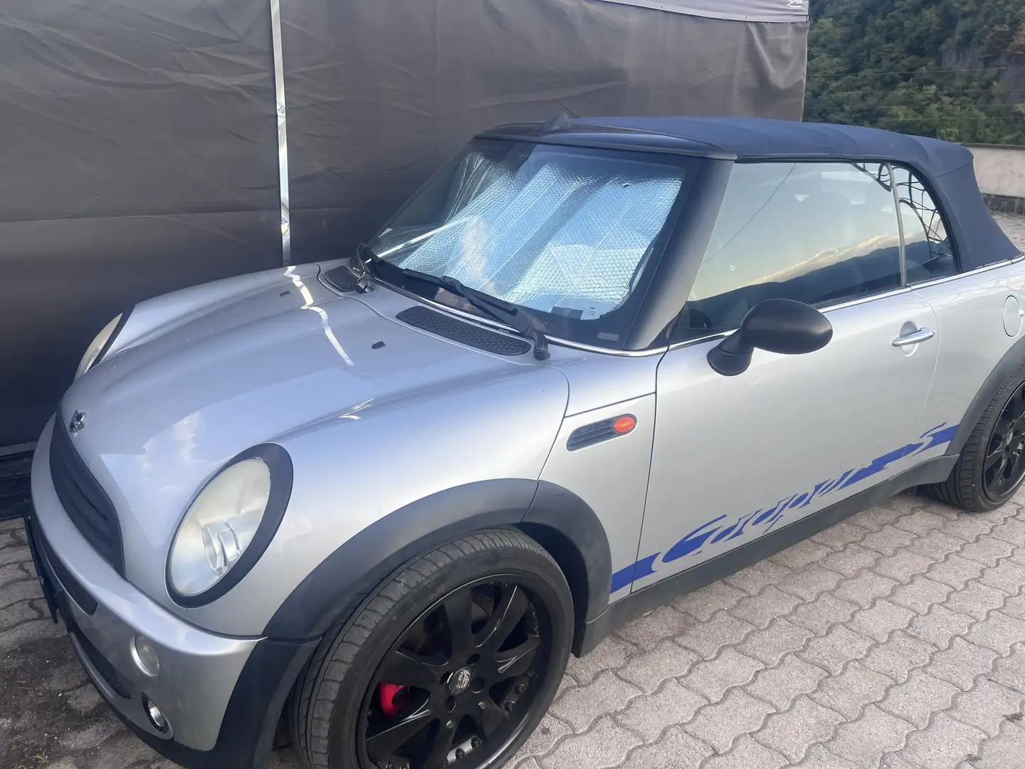 MINI Cooper S Cabrio 1.6  benz hard top blue cerchi 18 - 1
