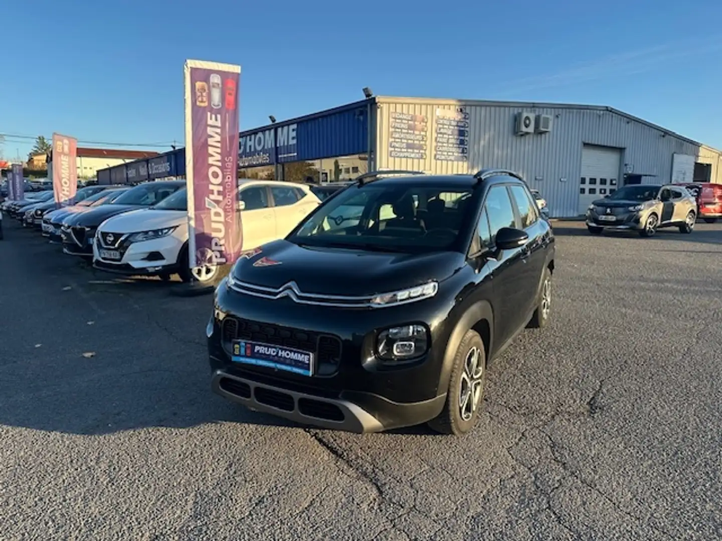 Citroen C3 Aircross PURETECH 110CH S\u0026S FEEL DISTRIBUTION NEUVE Noir - 1