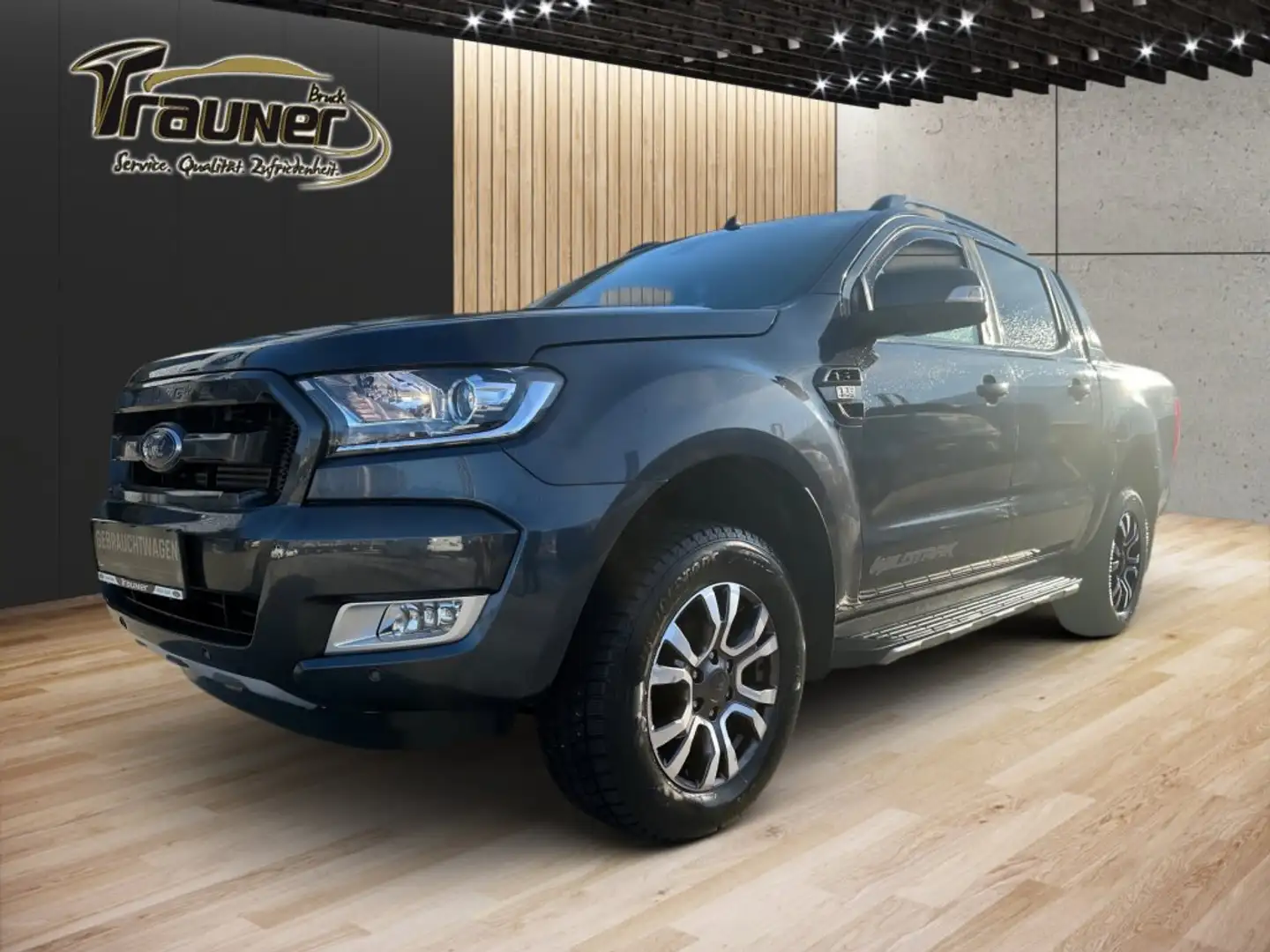 Ford Ranger Doppelkabine Wildtrak 4x4 2,0 EcoBlue Aut. Grau - 1