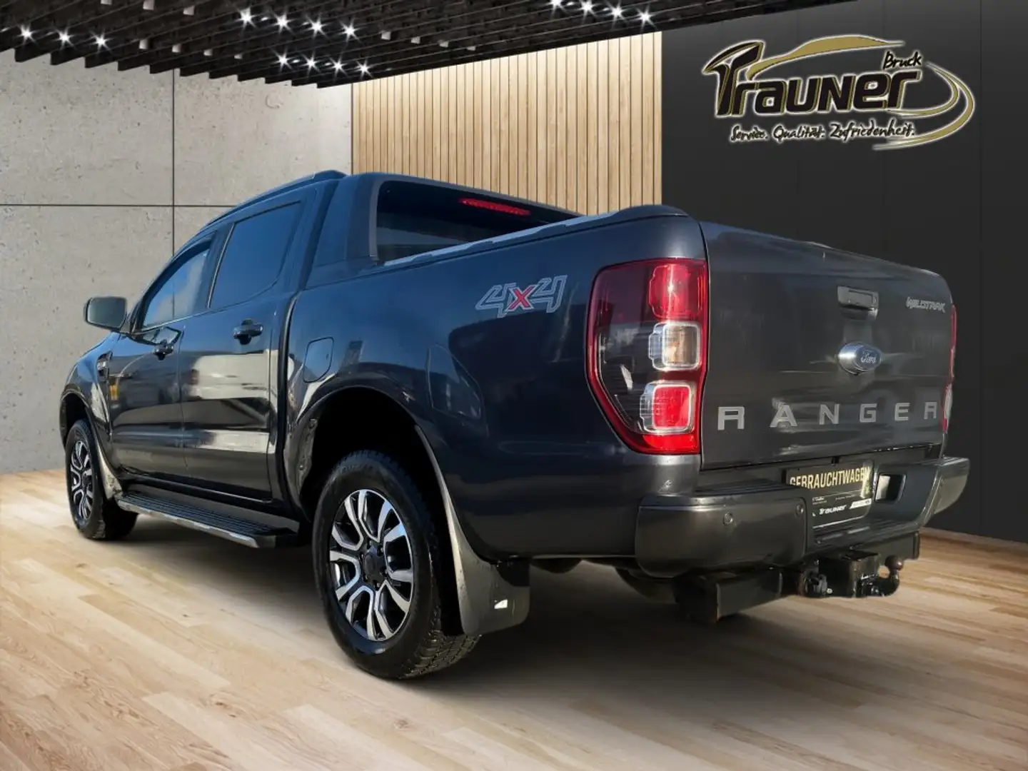 Ford Ranger Doppelkabine Wildtrak 4x4 2,0 EcoBlue Aut. Grau - 2
