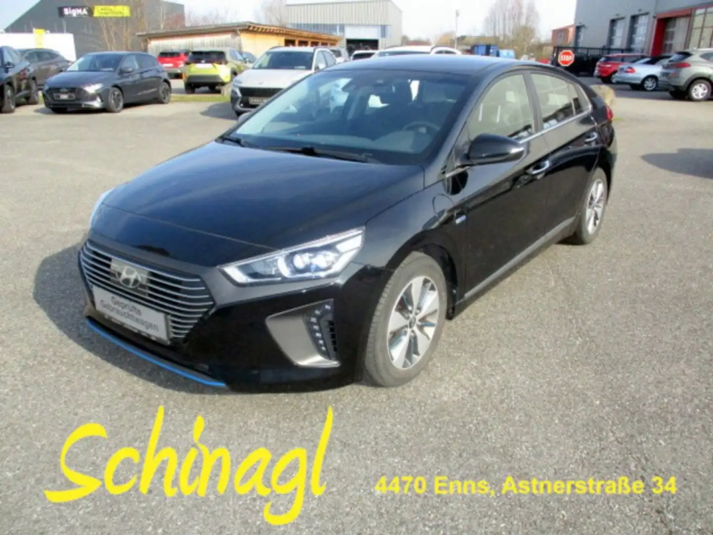 Hyundai IONIQ PHEV Style 1,6 GDi PHEV P1/5/6 Schwarz - 1