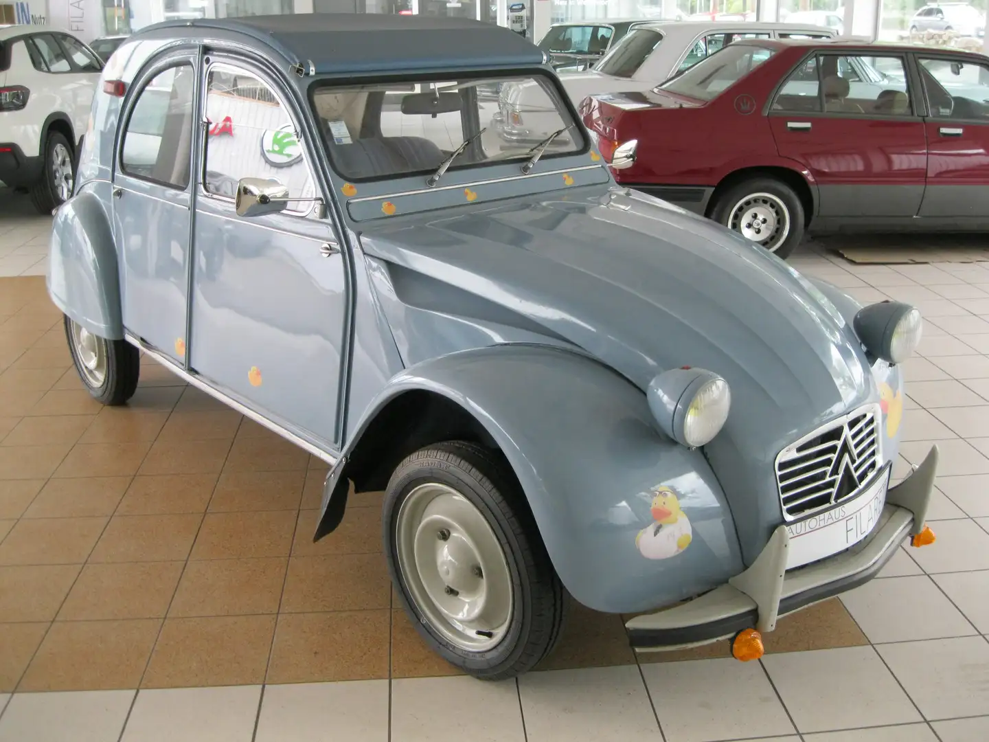 Citroen C2 2CV Blauw - 2