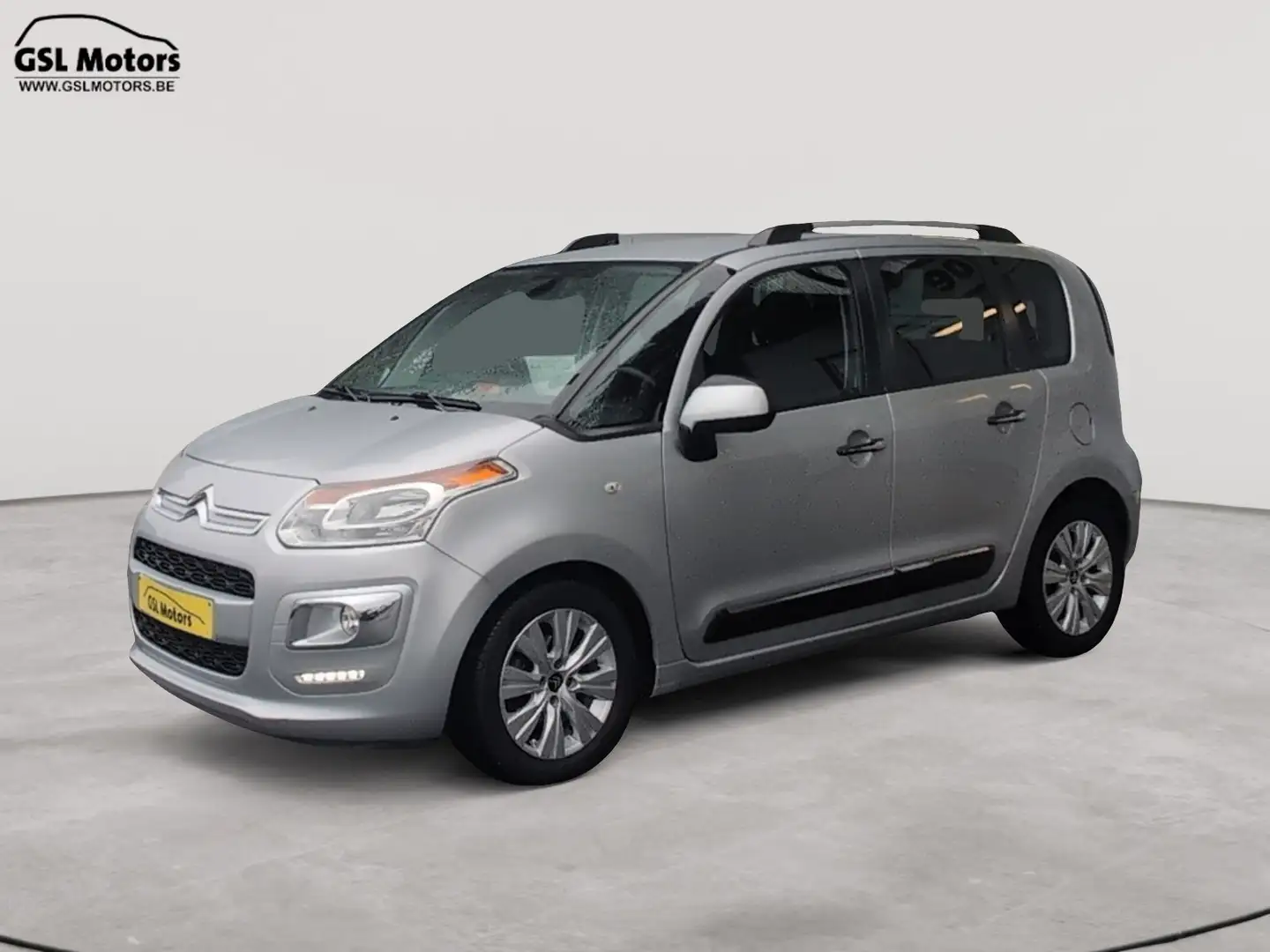 Citroen C3 Picasso 1.6HDi 90cv gris 03/15 Airco GPS Caméra Cruise Gris - 1