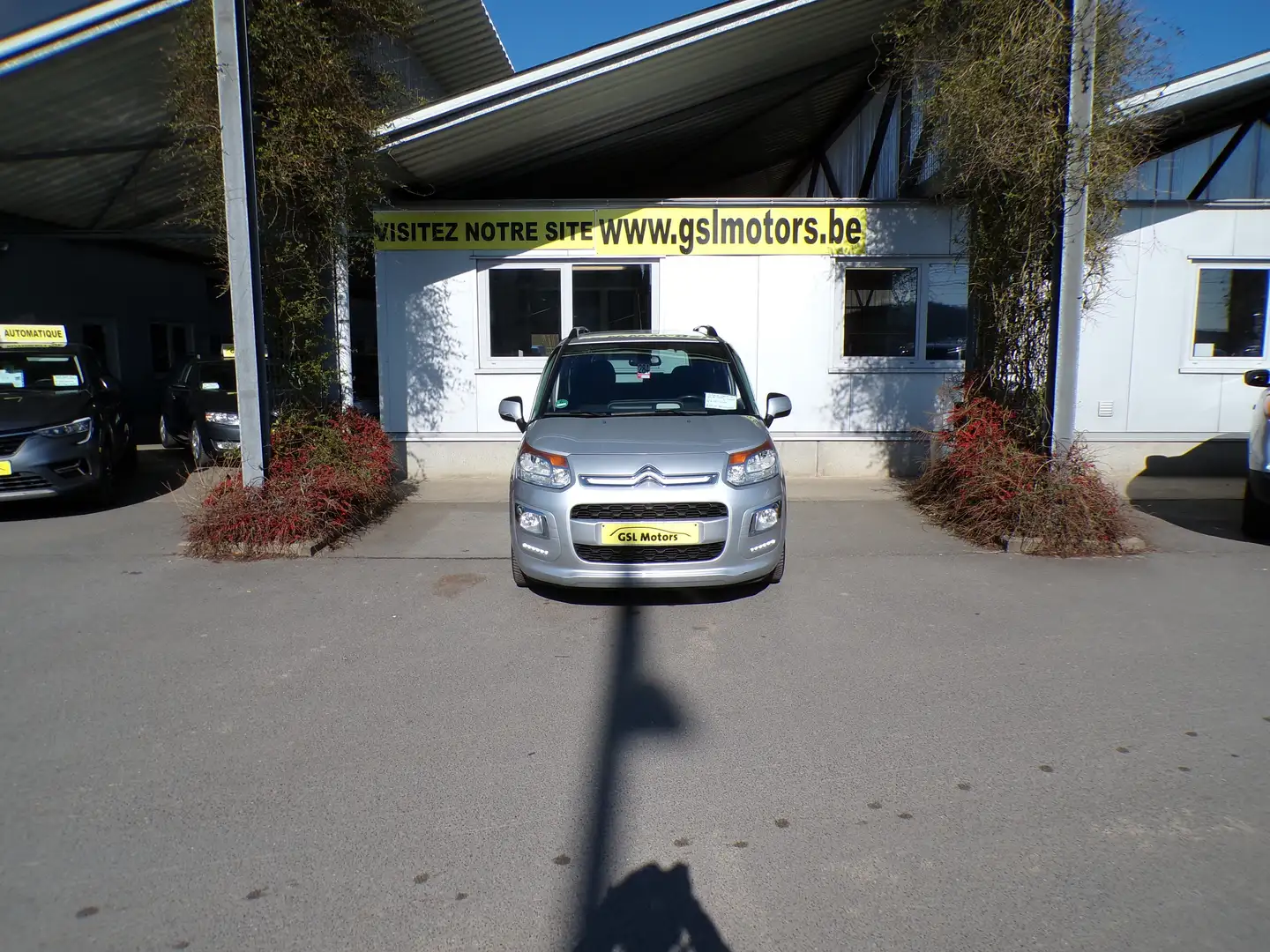 Citroen C3 Picasso 1.6HDi 90cv gris 03/15 Airco GPS Caméra Cruise Gris - 2