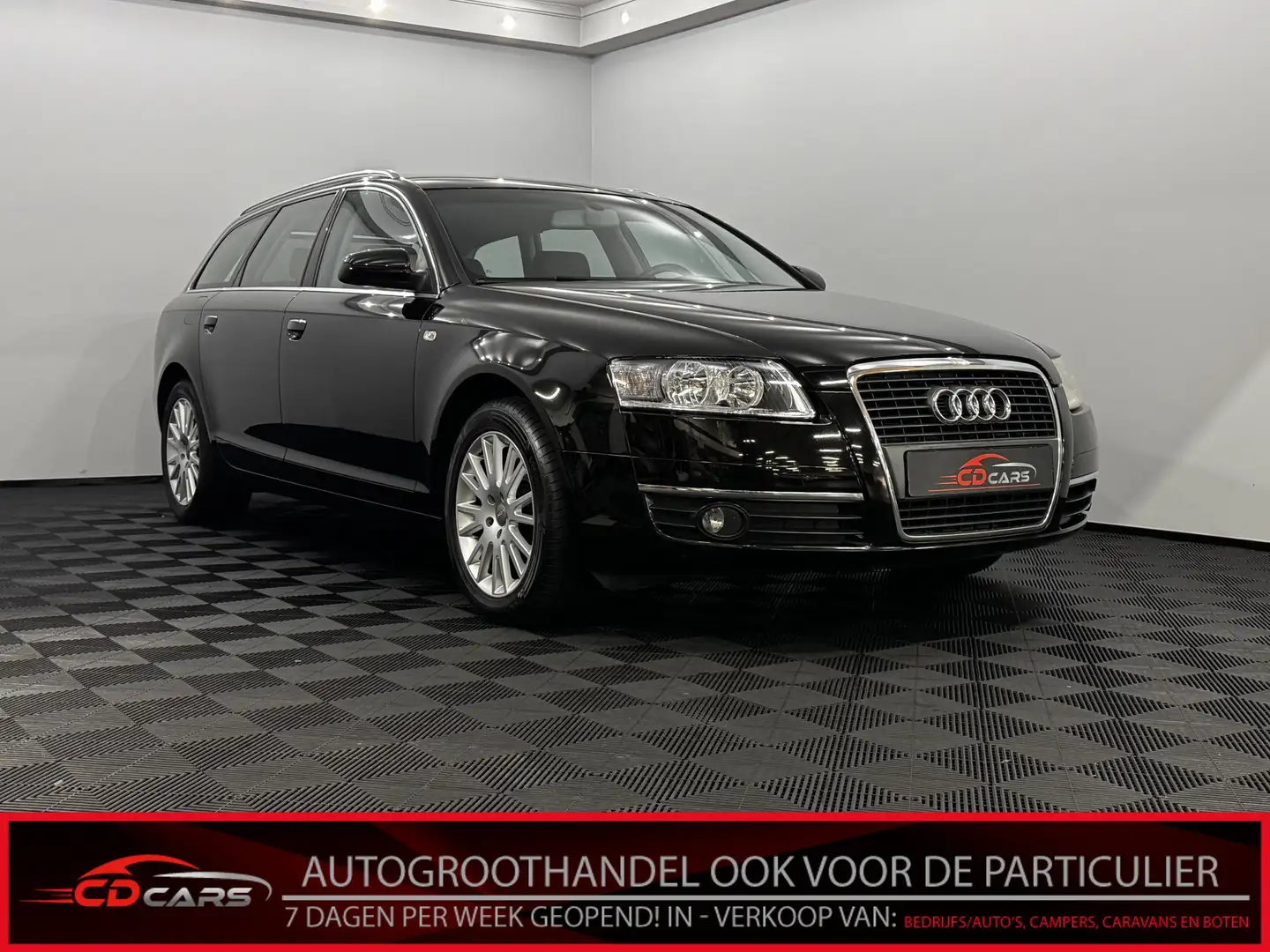 Audi A6 Avant 2.0 TFSI Pro Line Business Leder, Parkeersen Zwart - 1