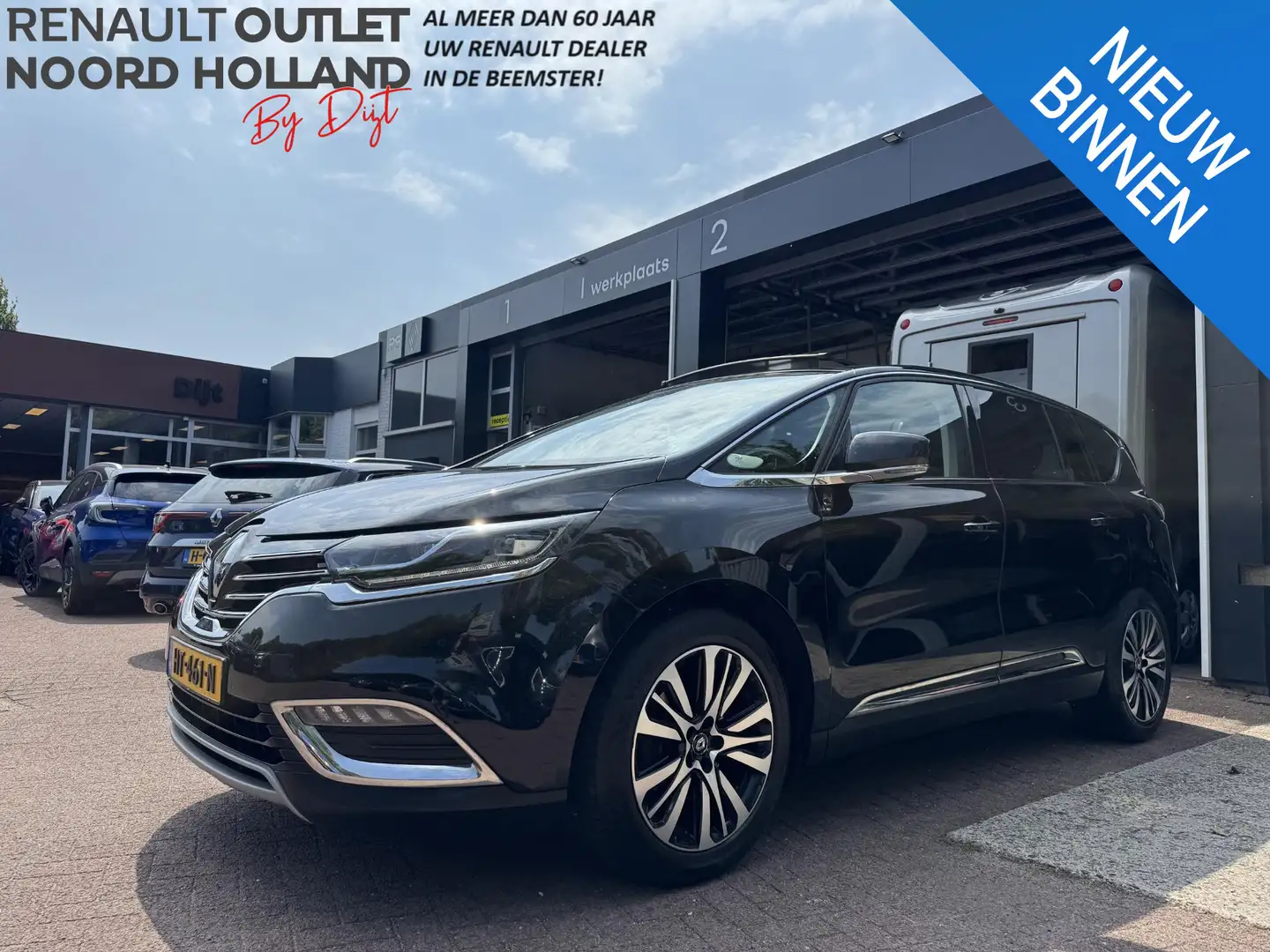 Renault Espace 1.6 TCe Initiale Paris 7P Automaat defect!! Zwart - 1