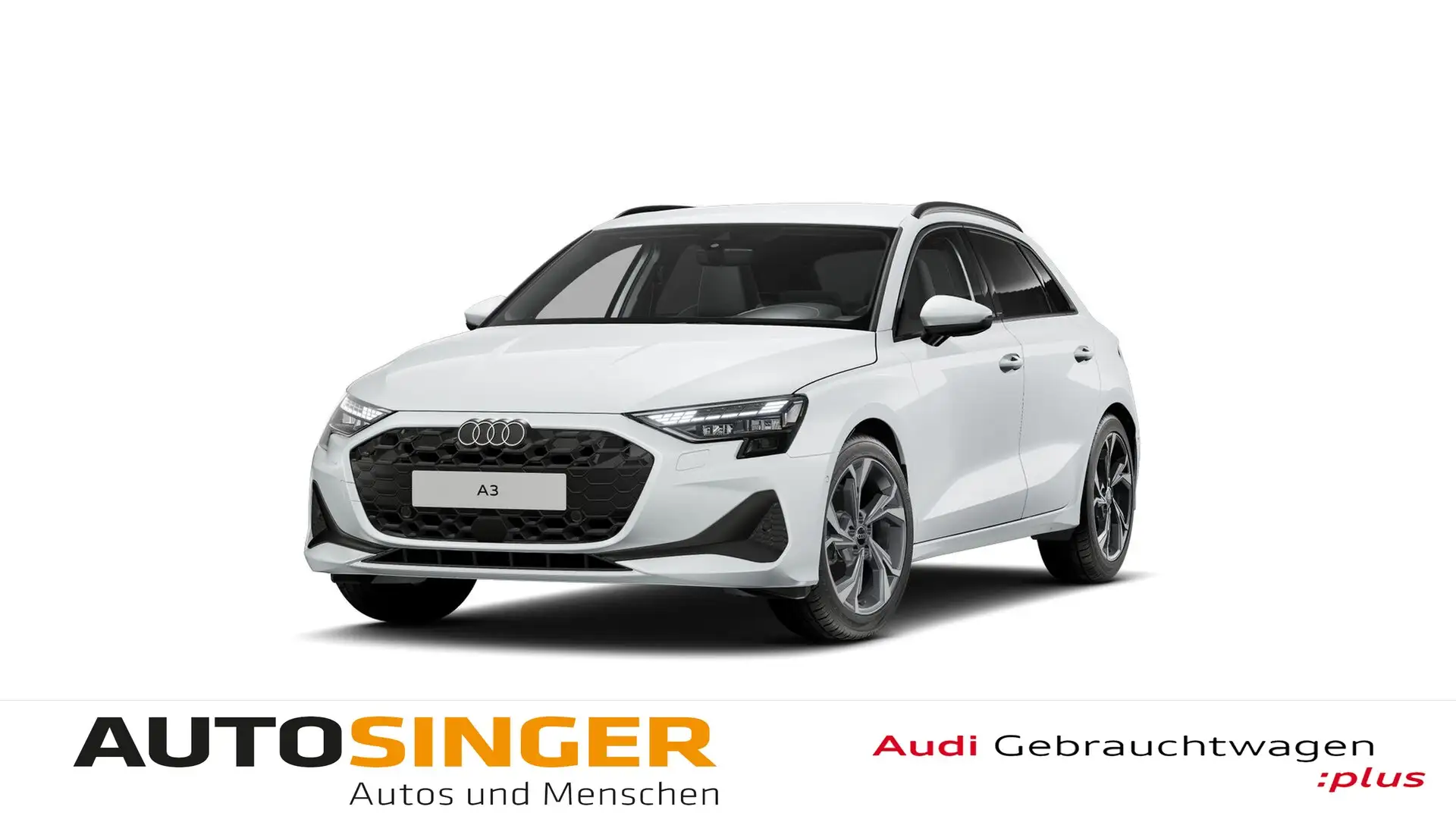 Audi A3 Sportback 30 TFSI *LED*ACC*NAVI*SHZ*R-CAM*18" Weiß - 1