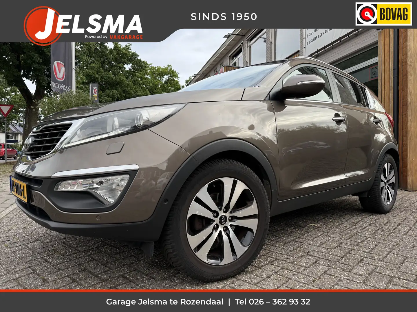 Kia Sportage 2.0 164pk Super Pack Aut., Camera | Trekhaak | Nav Bruin - 1