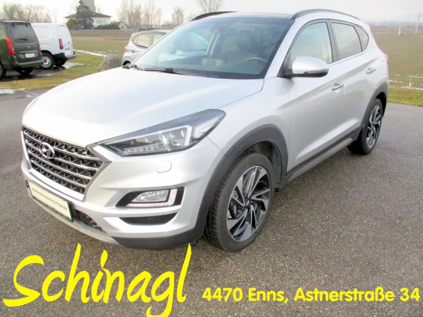 Hyundai TUCSON Level 6 1,6 CRDi 4WD DCT 826q Silber - 1