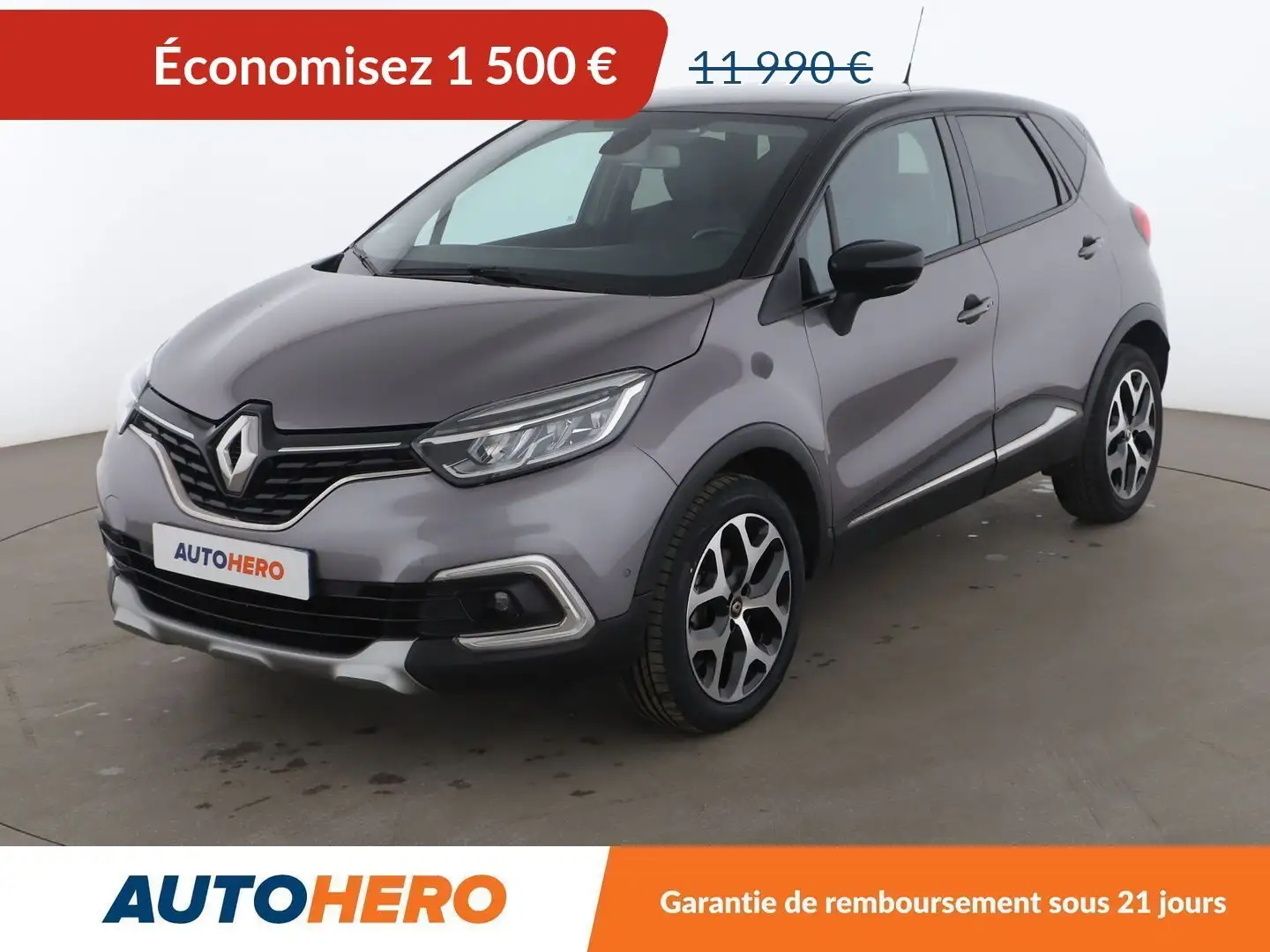 Renault Captur 1.5 dCi Energy Intens Gris - 1