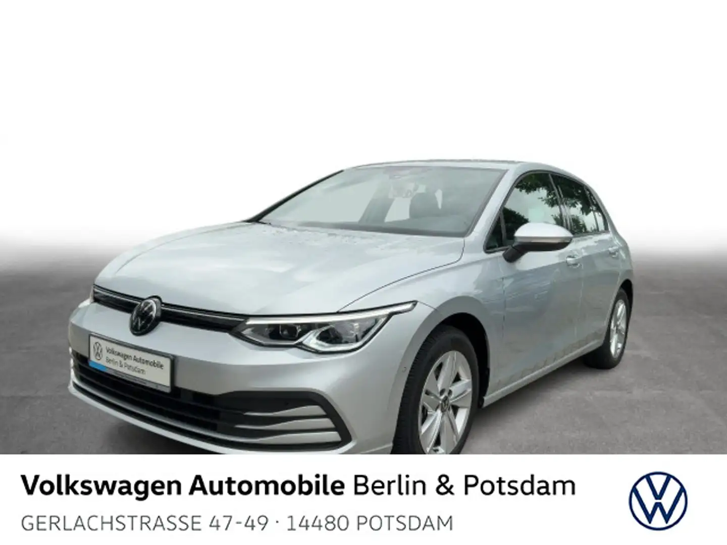Volkswagen Golf VIII 1.5 eTSI Life DSG LED Navi PDC SHZ Argento - 1