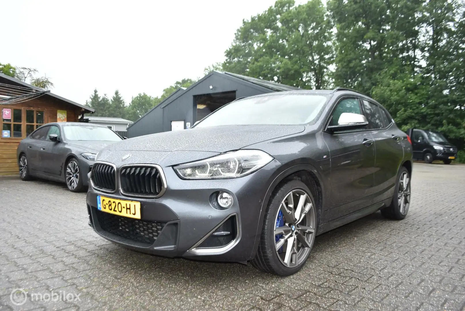 BMW X2 M35i High Executive Edition Aut VOLL Grijs - 2
