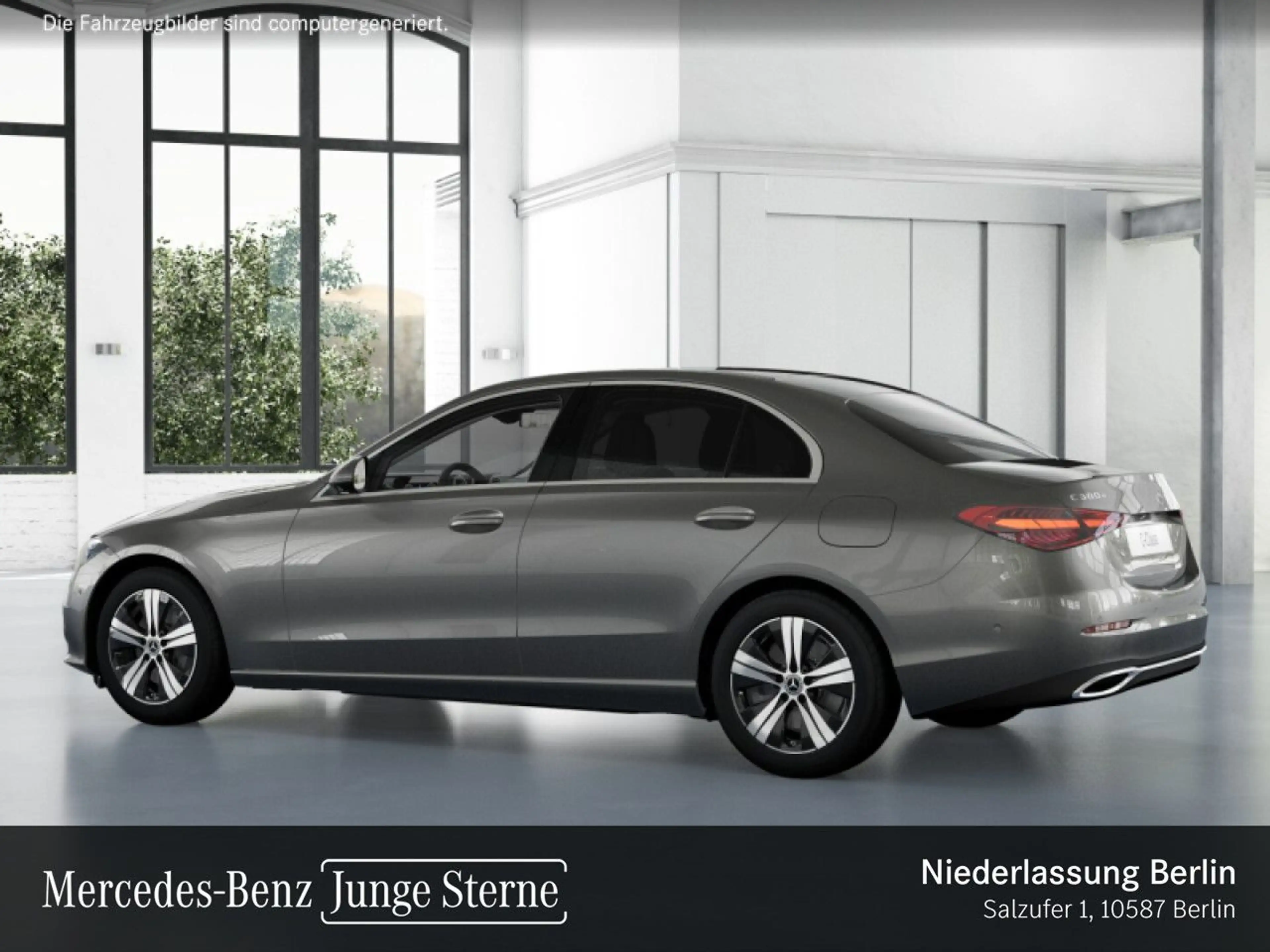Mercedes-Benz C 300 e AVANTG+360+KEYLESS+9G — photo 15