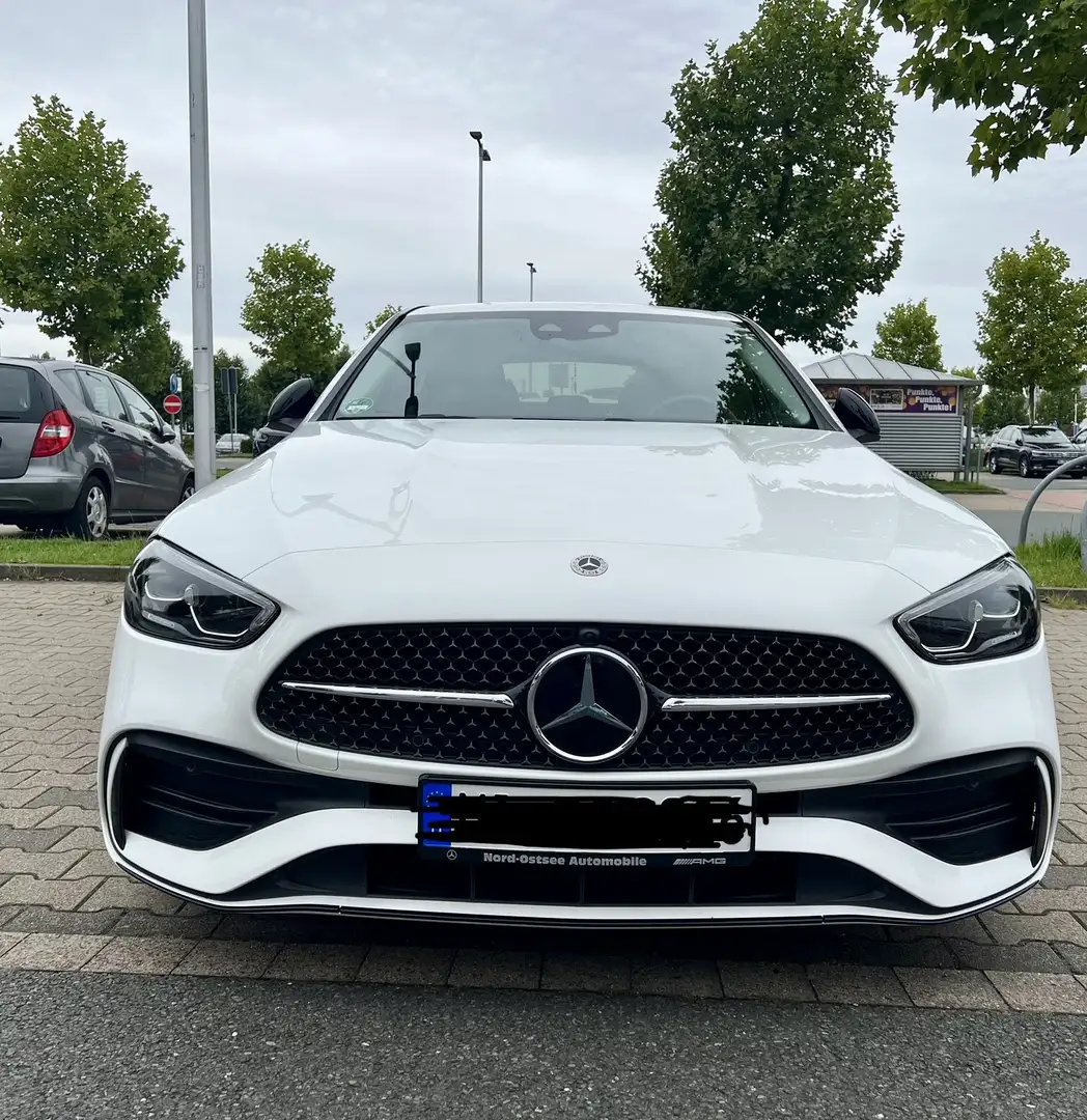 Mercedes-Benz C 180 C 180 AMG-Line *Innen und Aussen*Night Packet* Weiß - 1