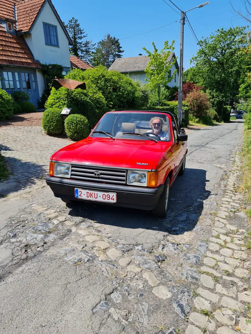 Talbot Samba cabriolet Rot - 2