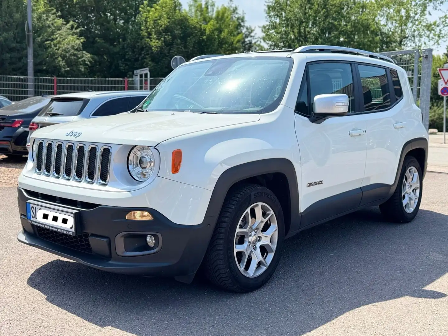 Jeep Renegade Limited FWD Automatik Euro6 Schiebedach Weiß - 1