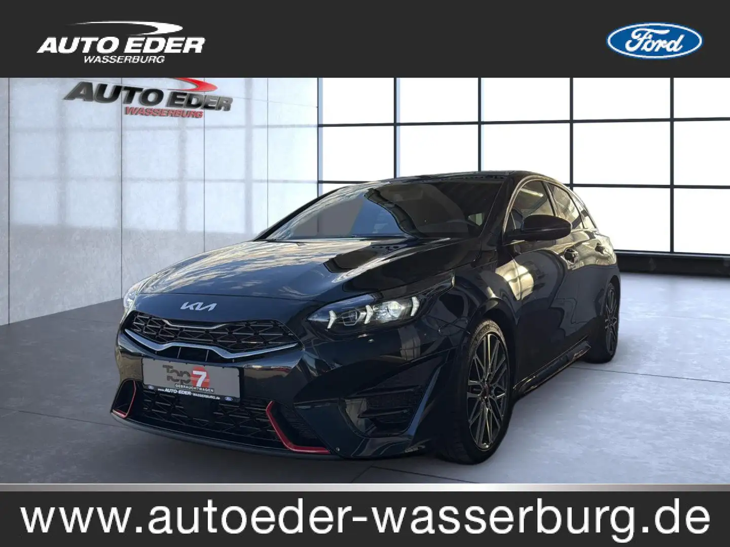 Kia ProCeed / pro_cee'd pro_ceed GT Bluetooth Navi LED Vollleder Klima Noir - 1