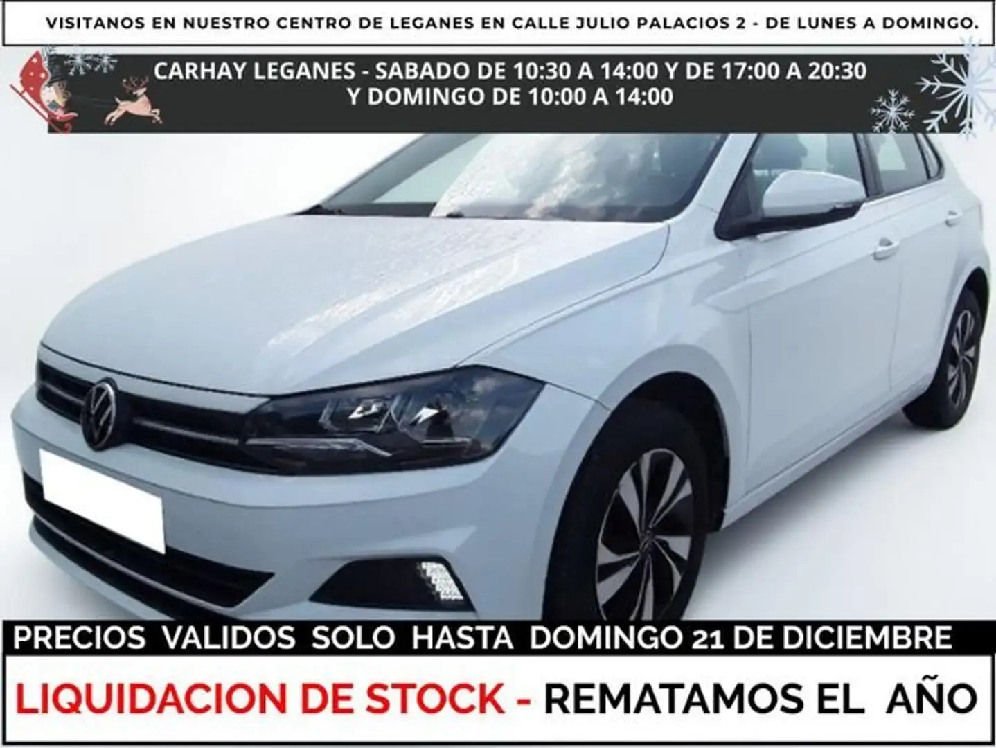 Volkswagen Polo 1.0 TSI Advance 70kW Blanc - 1