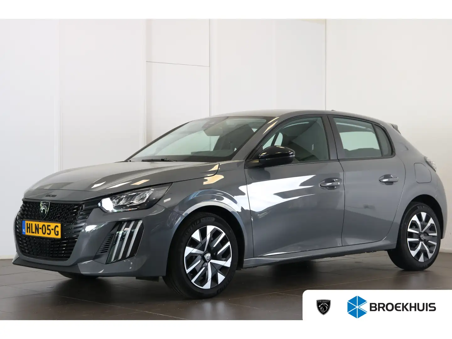 Peugeot 208 1.2 PureTech 75 Style n.model | Navi | Parkeersens Gris - 1