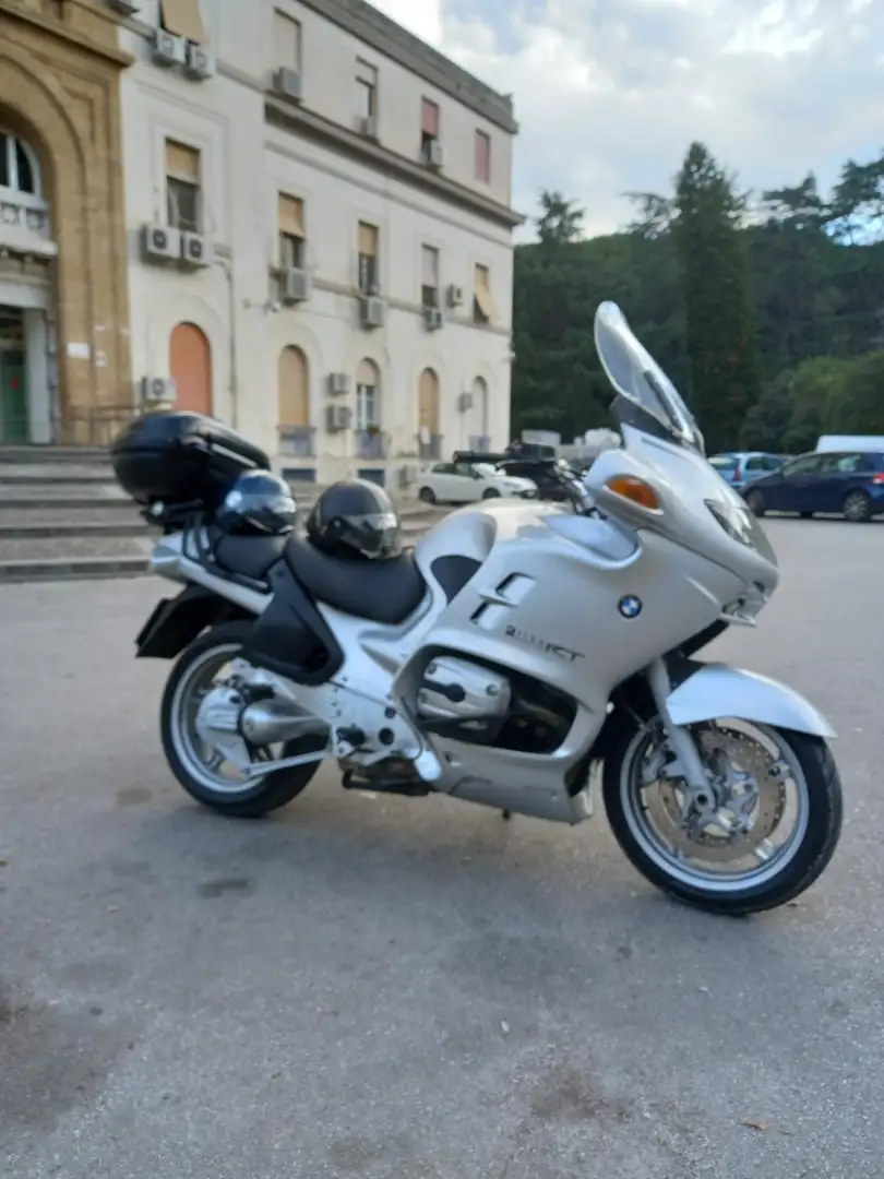 BMW R 1150 RT il sedile e in pelle e un grigio metallizzato Gris - 2
