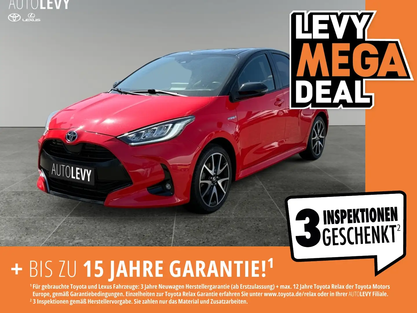 Toyota Yaris 1.5 Premier Edition +SHZ+Navi+HeadUp+Kam+ Negru - 1