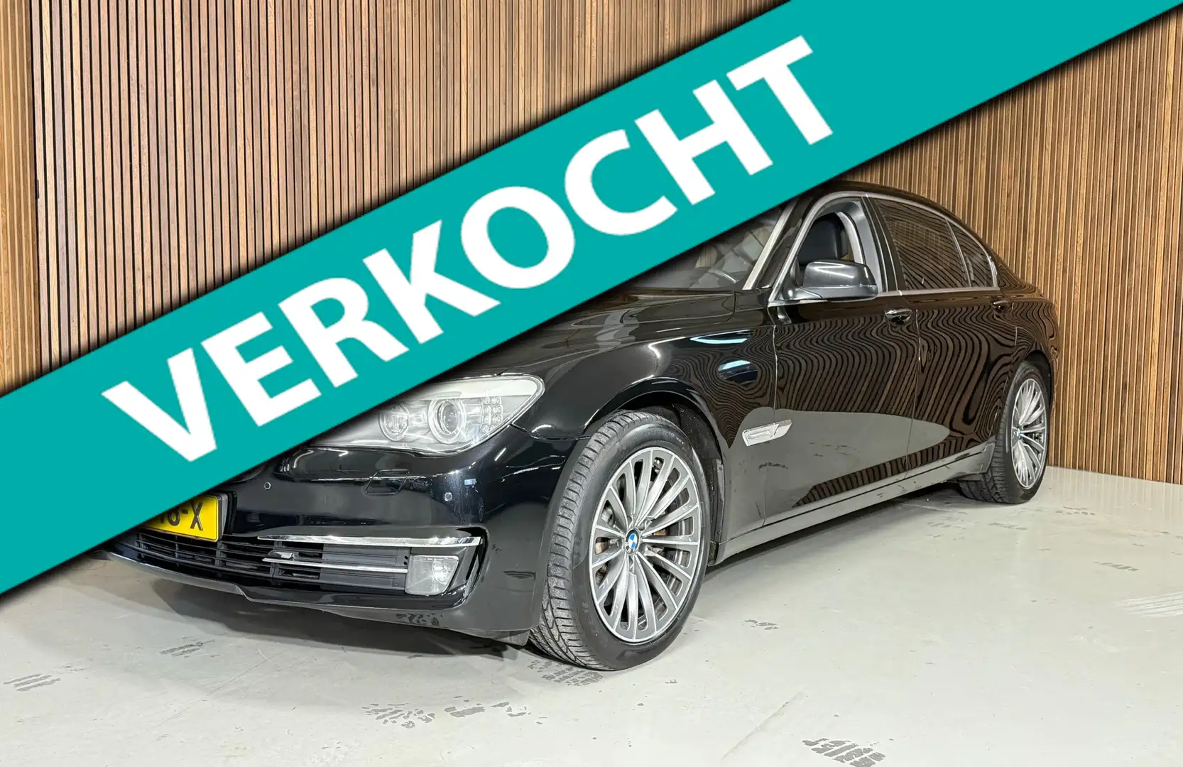 BMW 750 7-serie 750Li - Youngtimer - €20.000 Excl BTW Schwarz - 1