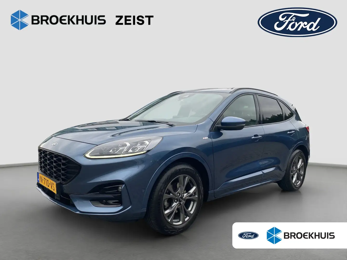 Ford Kuga 1.5 150 pk ST-line X | Dealer o.h. | Trekhaak | El Blau - 1