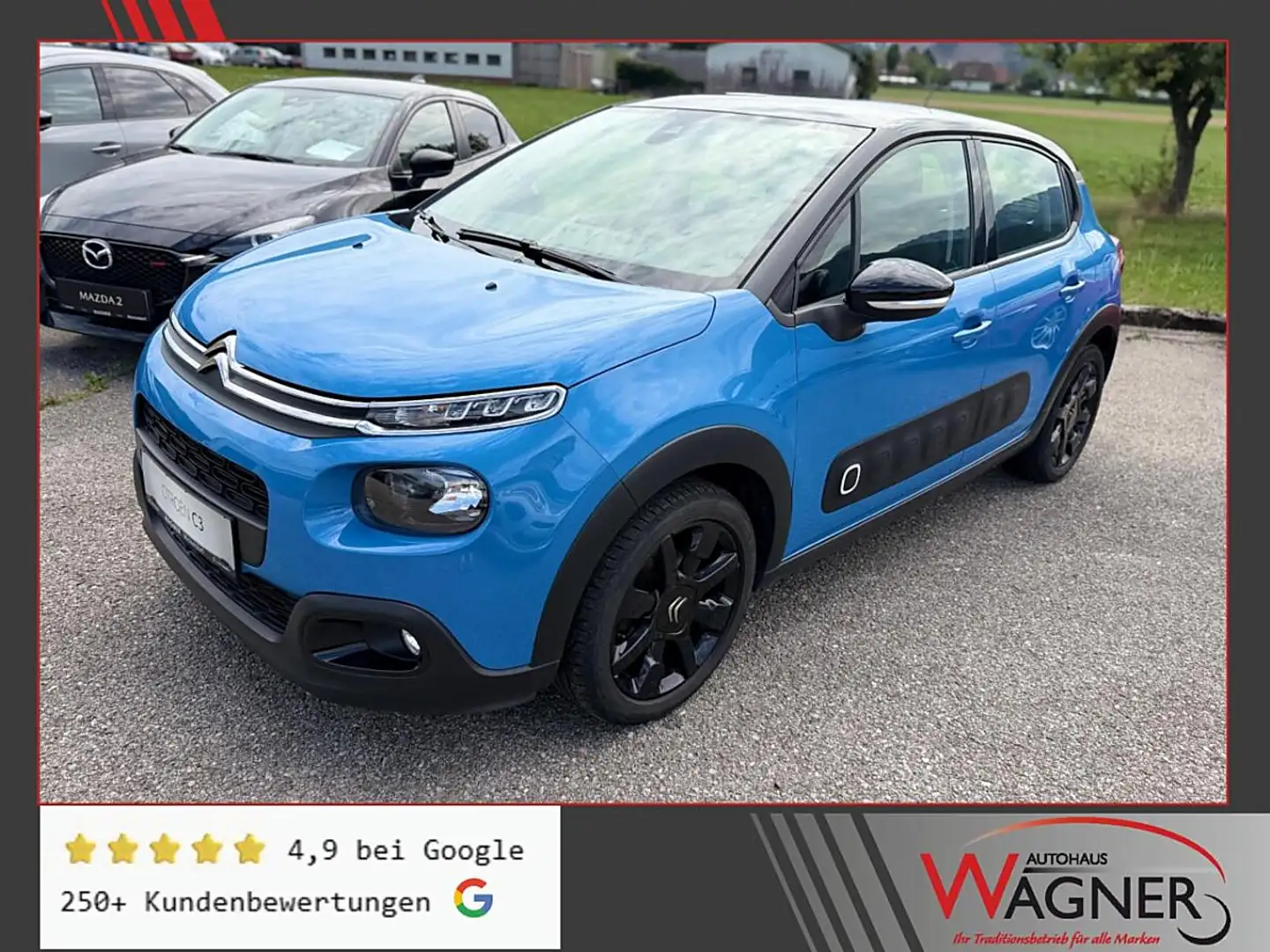 Citroen C3 PureTech 110 S&S 6-Gang-Manuell Shine Blau - 1
