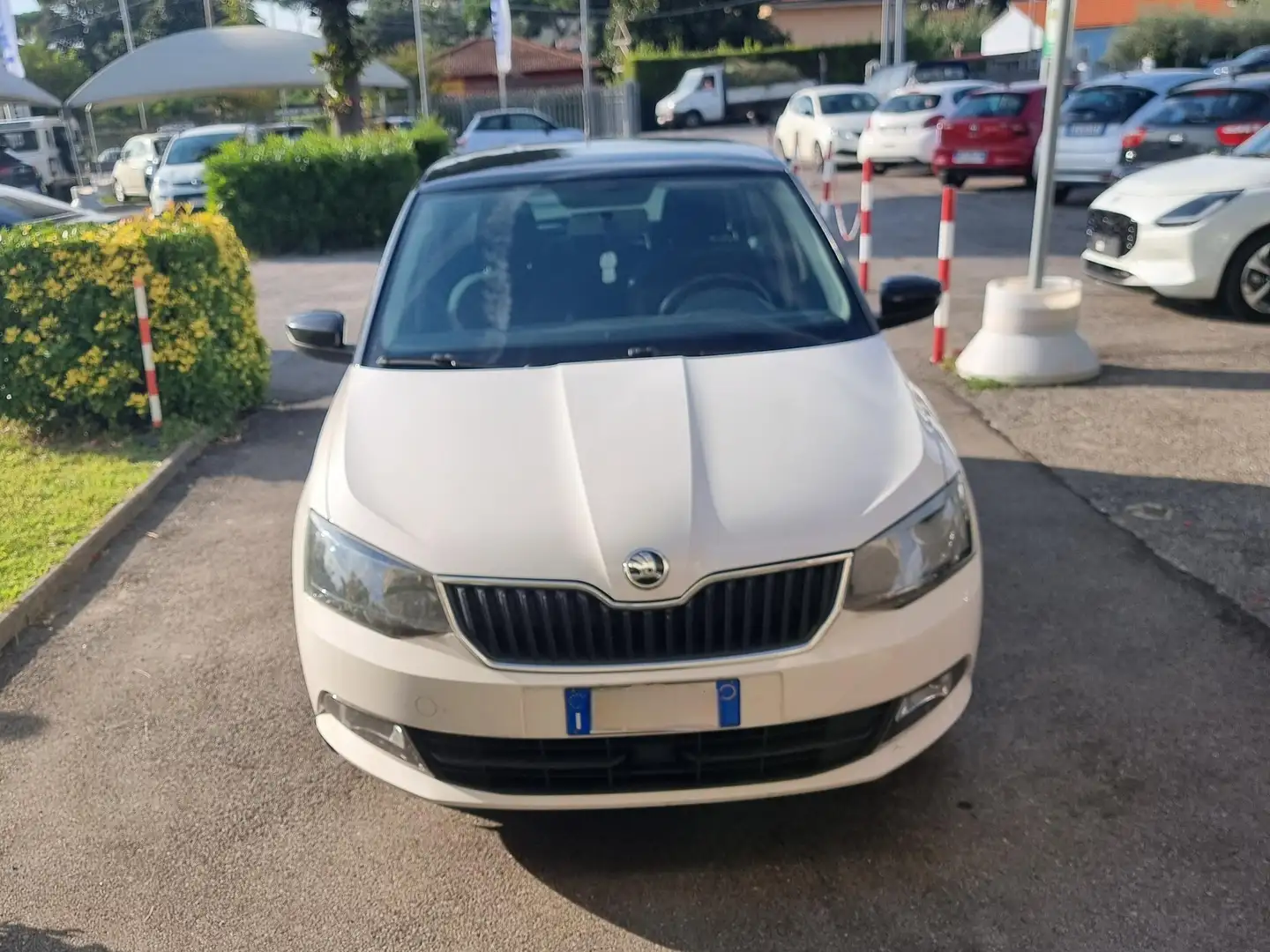 Skoda Fabia Fabia III 2015 Berlina 1.0 mpi Twin Color Nero Blanc - 1