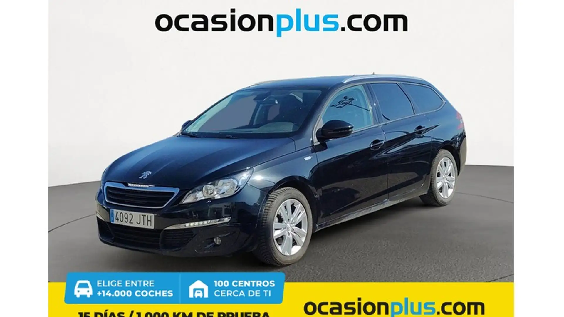 Peugeot 308 SW 1.2 PureTech S&S Style 130 Zwart - 1