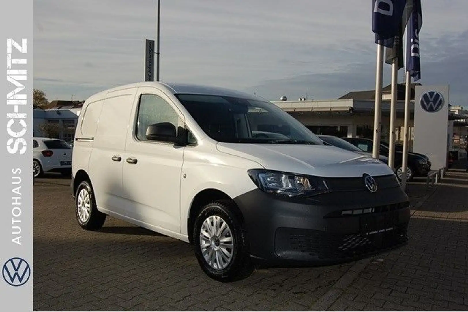 Volkswagen Caddy Cargo Diesel GJR Weiß - 1