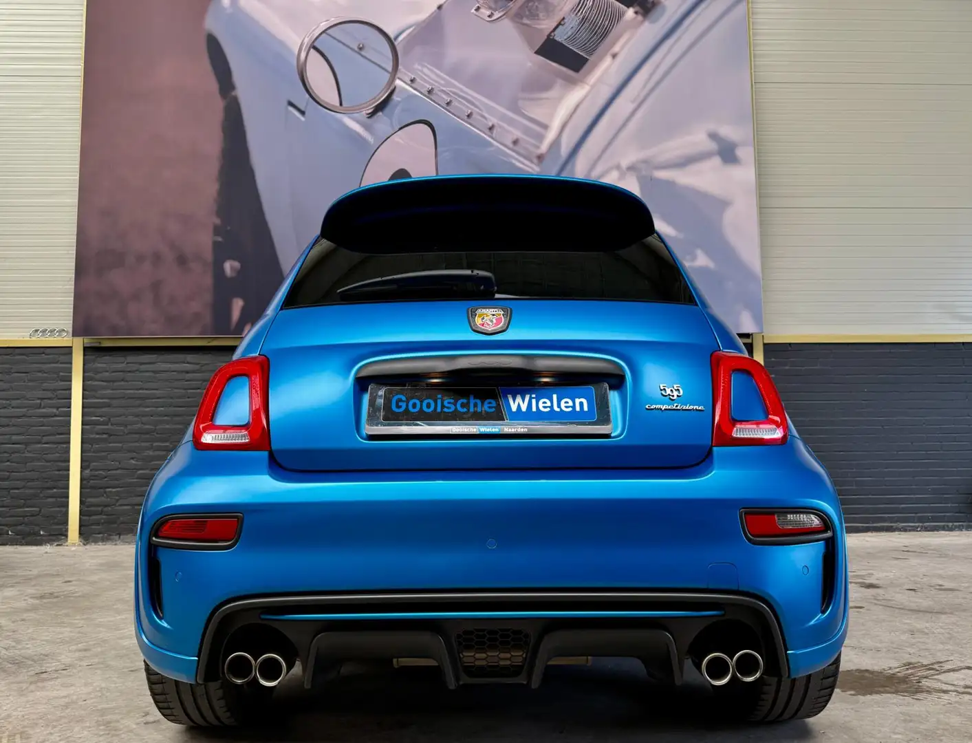 Fiat 500 Abarth Competizione 180PK|Rally Blu|Performance body Kit| Bleu - 2