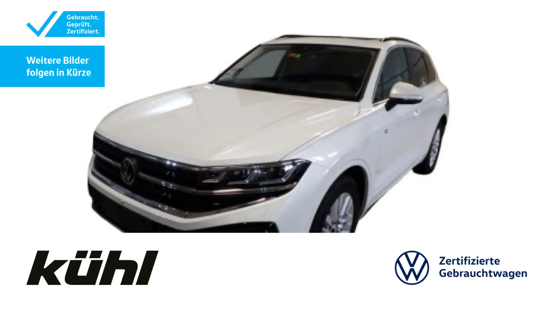 Volkswagen Touareg 3.0 TDI 4M Tip R-Line IQ.Light ACC HuD S Weiß - 1