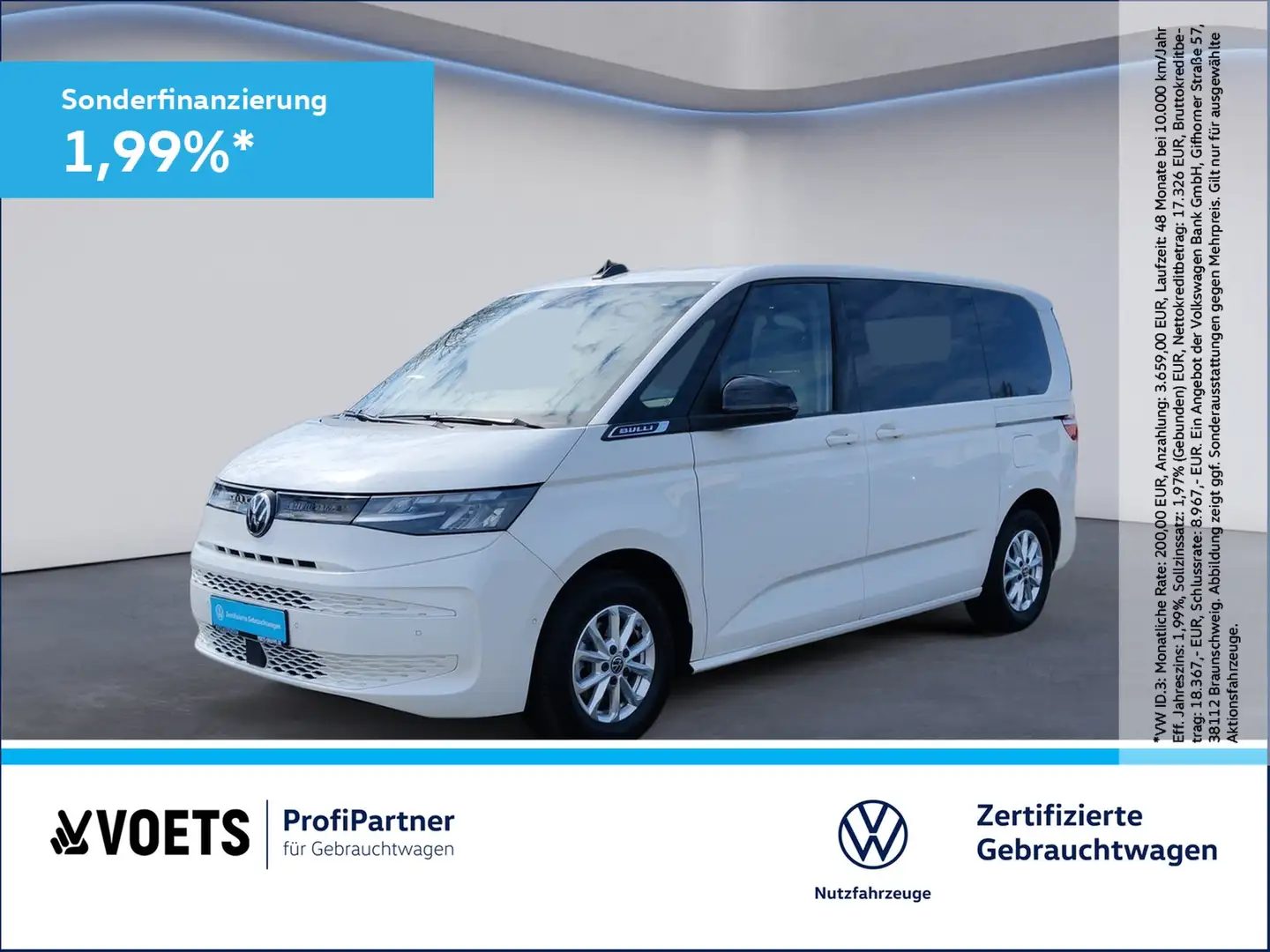 Volkswagen T7 Multivan 2.0 KÜ TDI DSG LED+AppConnect Fehér - 1
