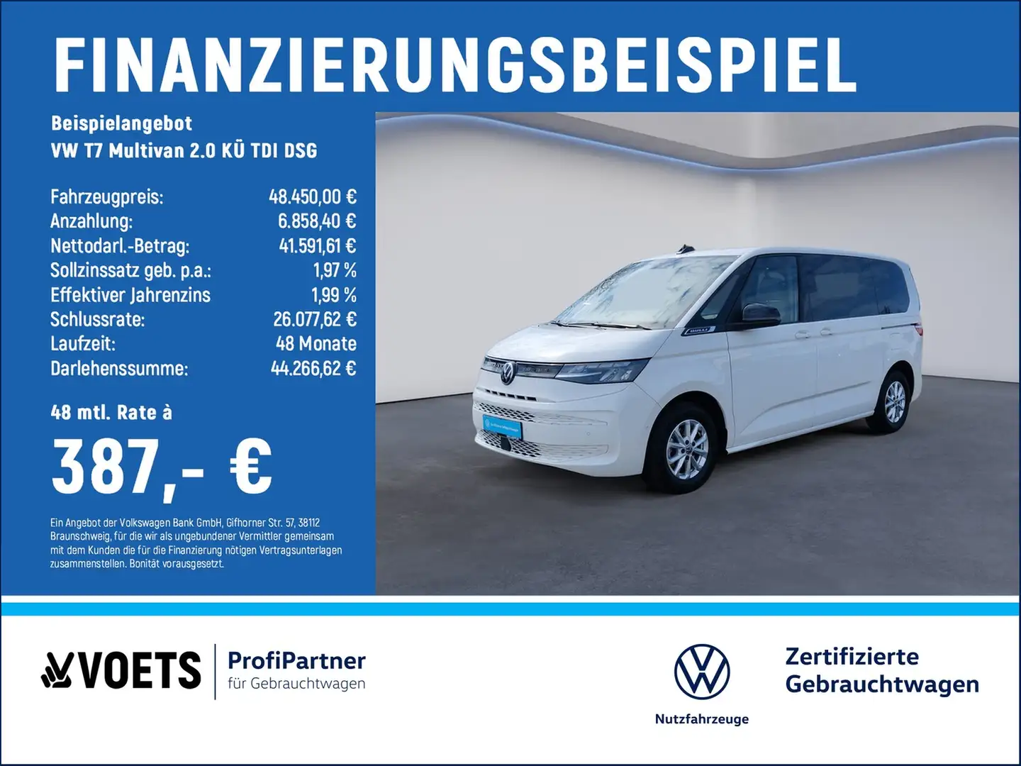 Volkswagen T7 Multivan 2.0 KÜ TDI DSG LED+AppConnect Fehér - 2