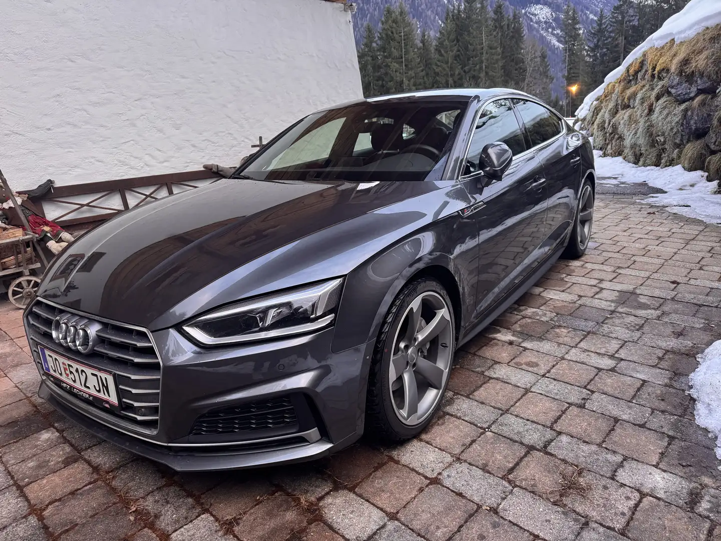 Audi A5 SB 2,0 TDI quattro sport S-tronic 3*Sline Grau - 2