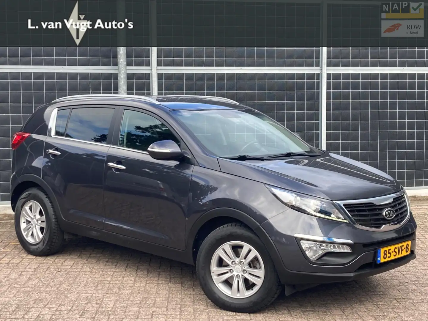 Kia Sportage 2.0 X-ecutive Plus Pack Grijs - 1