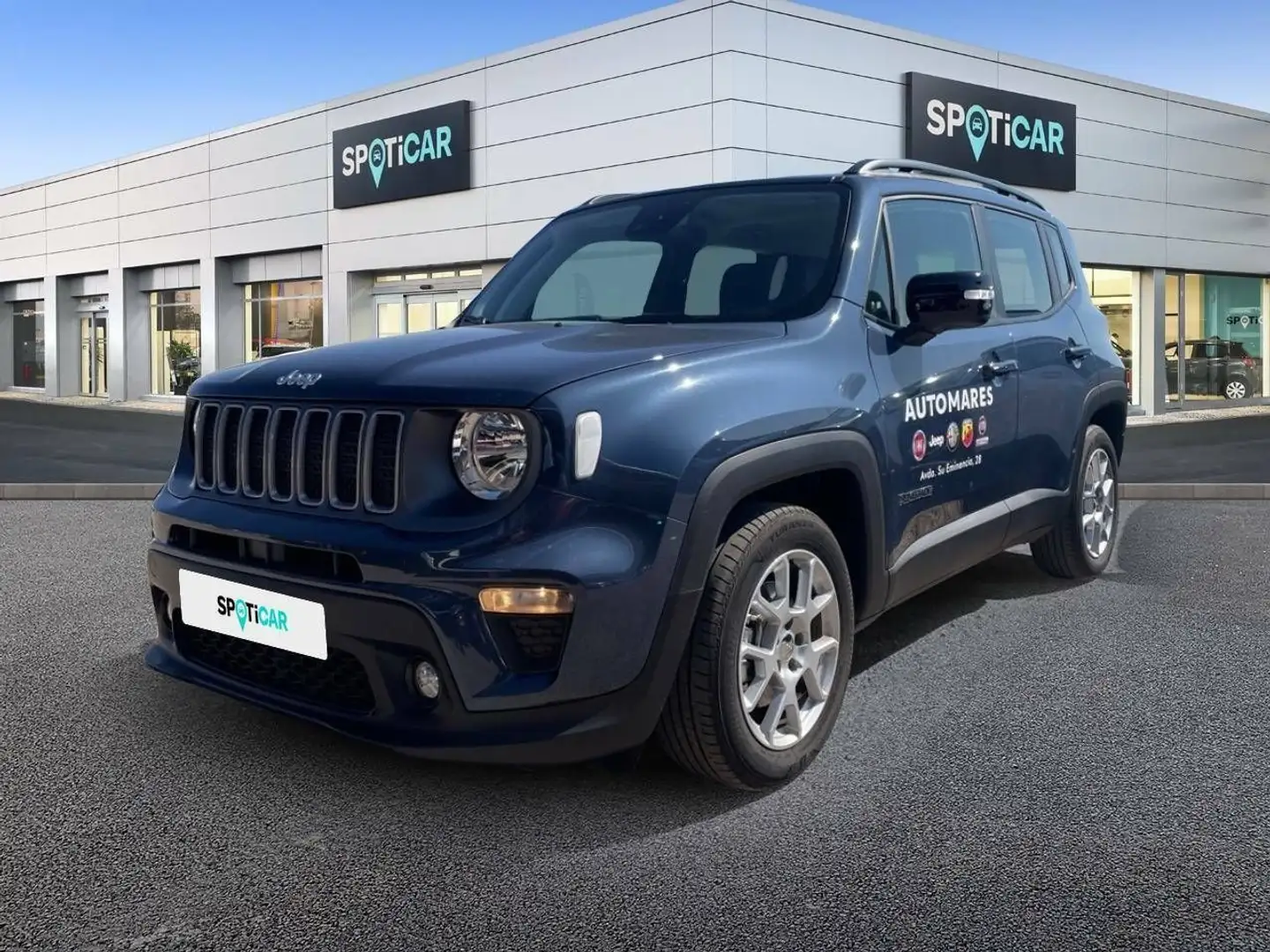 Jeep Renegade eHybrid 1.5 96kW(130CV)  ATX Limited Bleu - 1