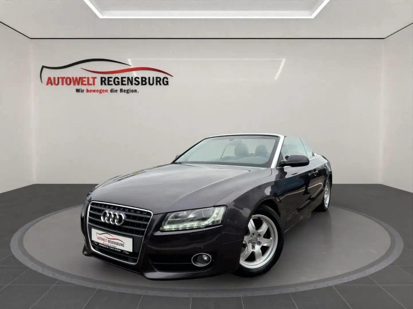 Audi A5 Cabrio 2.0 TDI XEN LEDER NAVI Exclusive Line Grau - 1